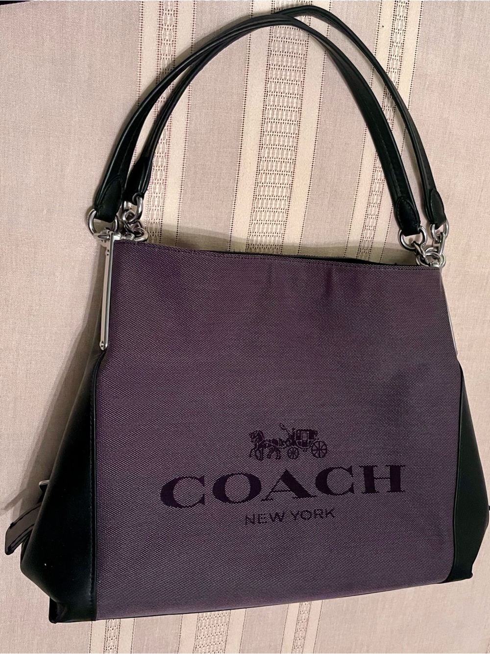 Coach Dalton 31 Shoulder Bag in the Horse and Carriage Jacquard
